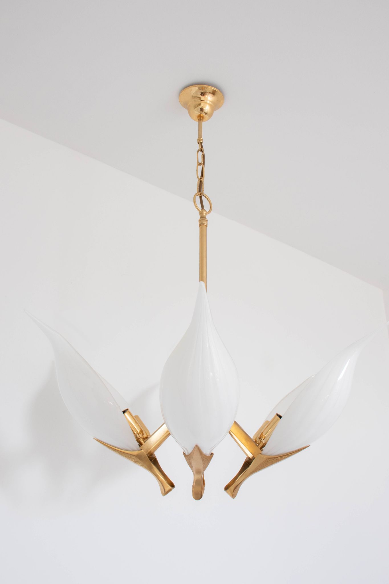 Lustre de Franco Luce en verre de Murano