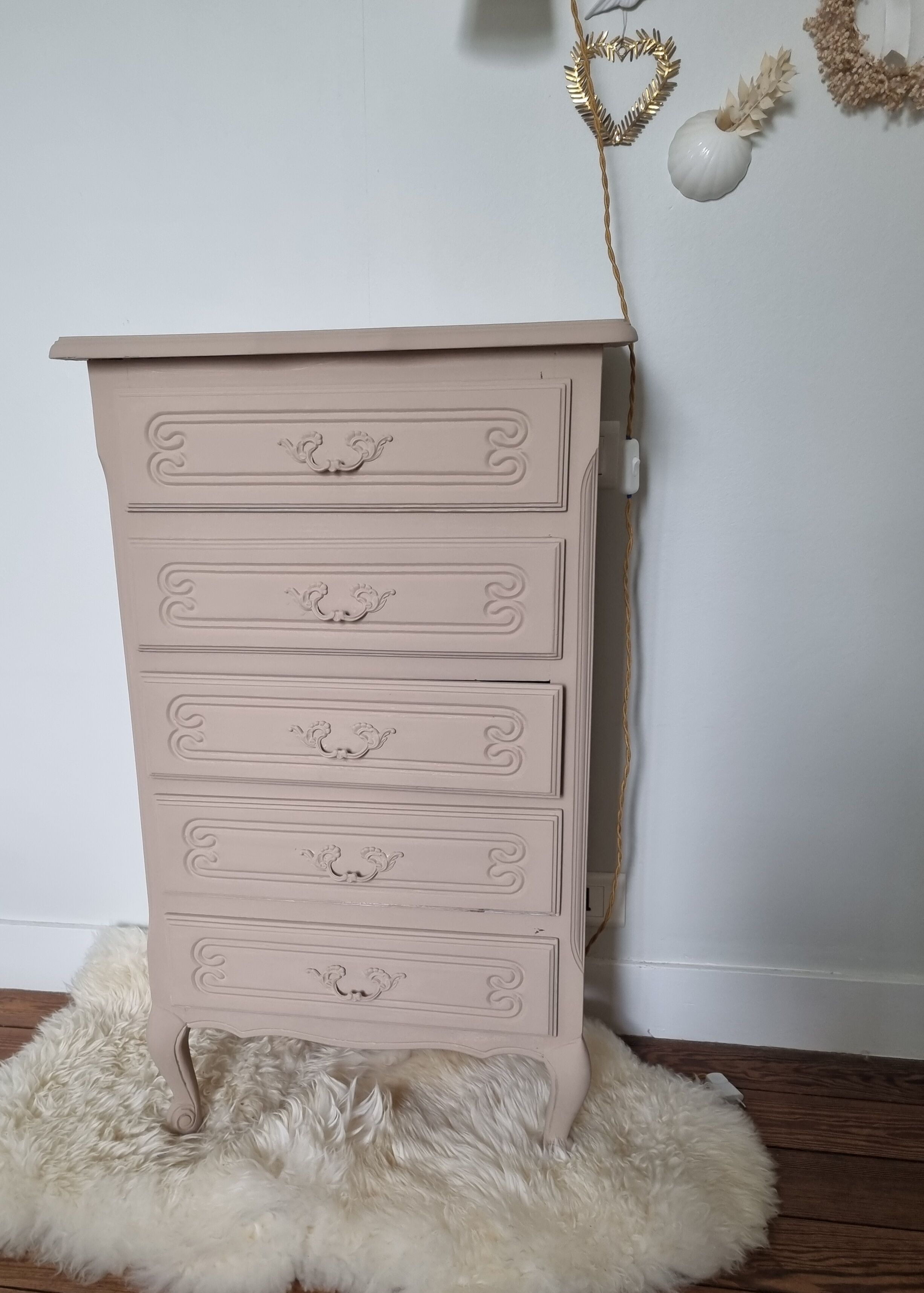 Commode semainier vintage