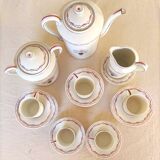 Art Deco porcelain coffee set - Ch. Ahrenfeldt - la maîtrise
