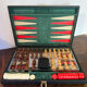 Backgammon and chess game set