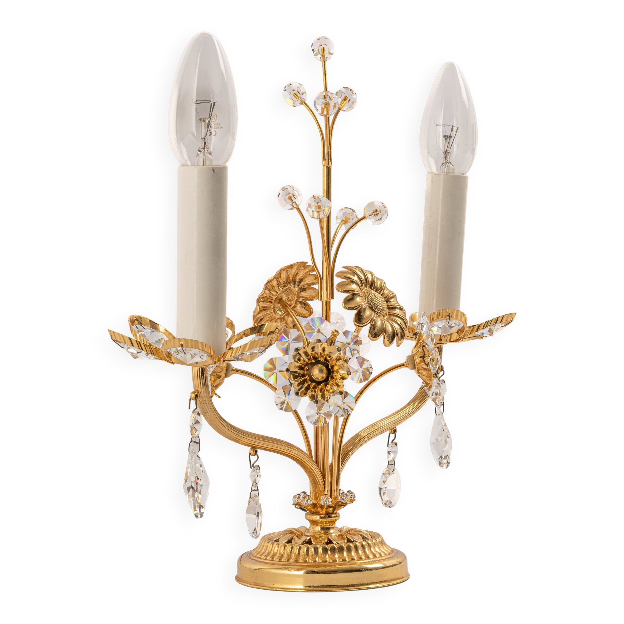 Beautiful small table lamp by Palwa, Germany, 1970s.