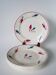 Set of 6 flat plates Givors model Perce-Neige 1950