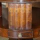 Restored hardwood revolving library circa 1810 Regency