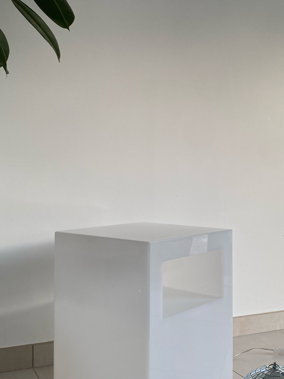 Vintage bedside table