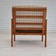 1970s, Danish design by Illum Wikkelsø, Capella model for Eliersen Møbler, oak wood.