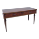 Bureau bas vintage avec 2 tiroirs NF ameublement
