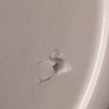 Shallow presentation dish porcelain from Gien