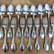 Tribaudeau silver-plated cutlery set "Blanc 84" for 24 place settings.