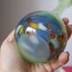 Vintage multicolor Murano arlecchino glass vase