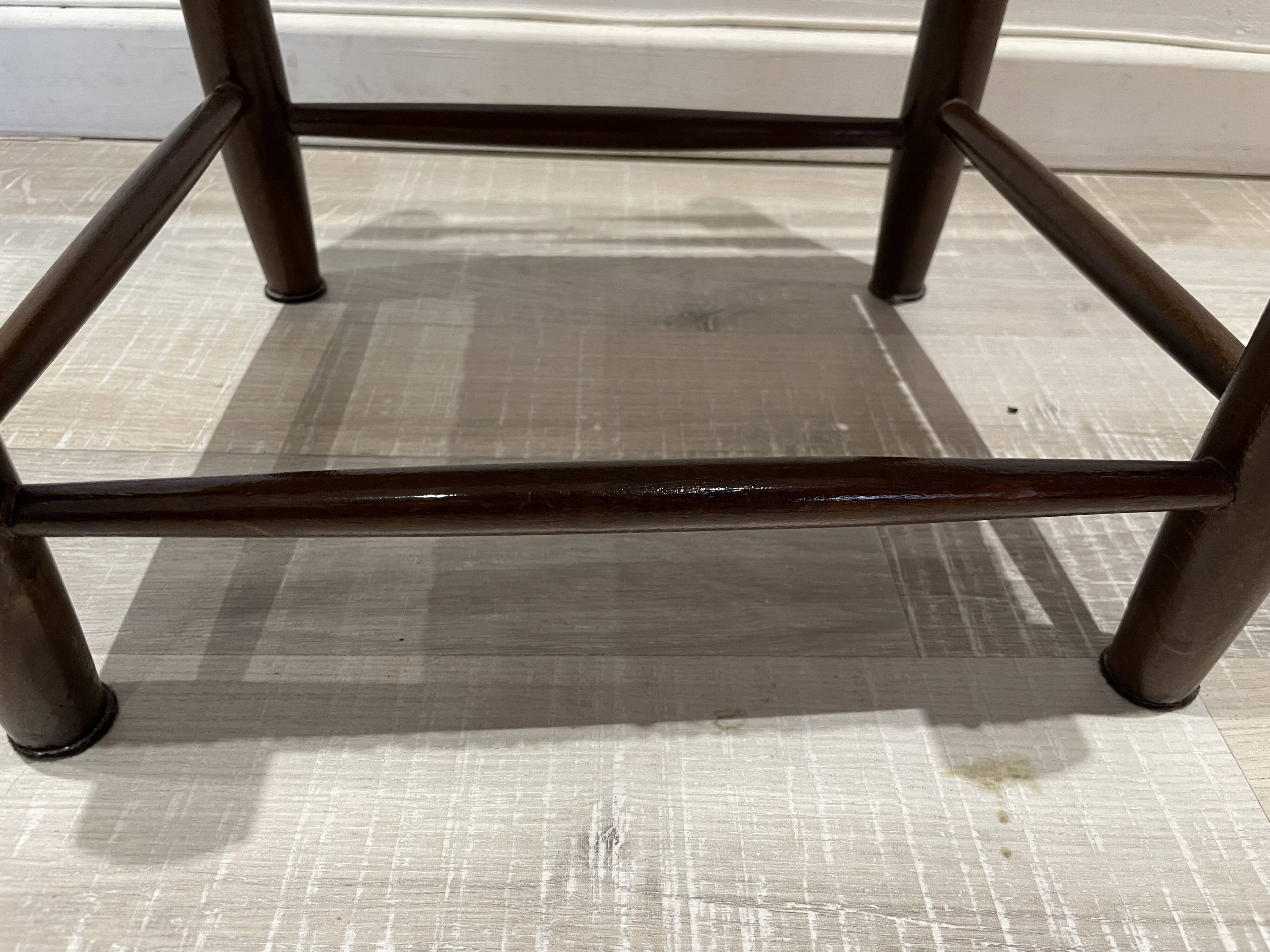 Children's straw armchair