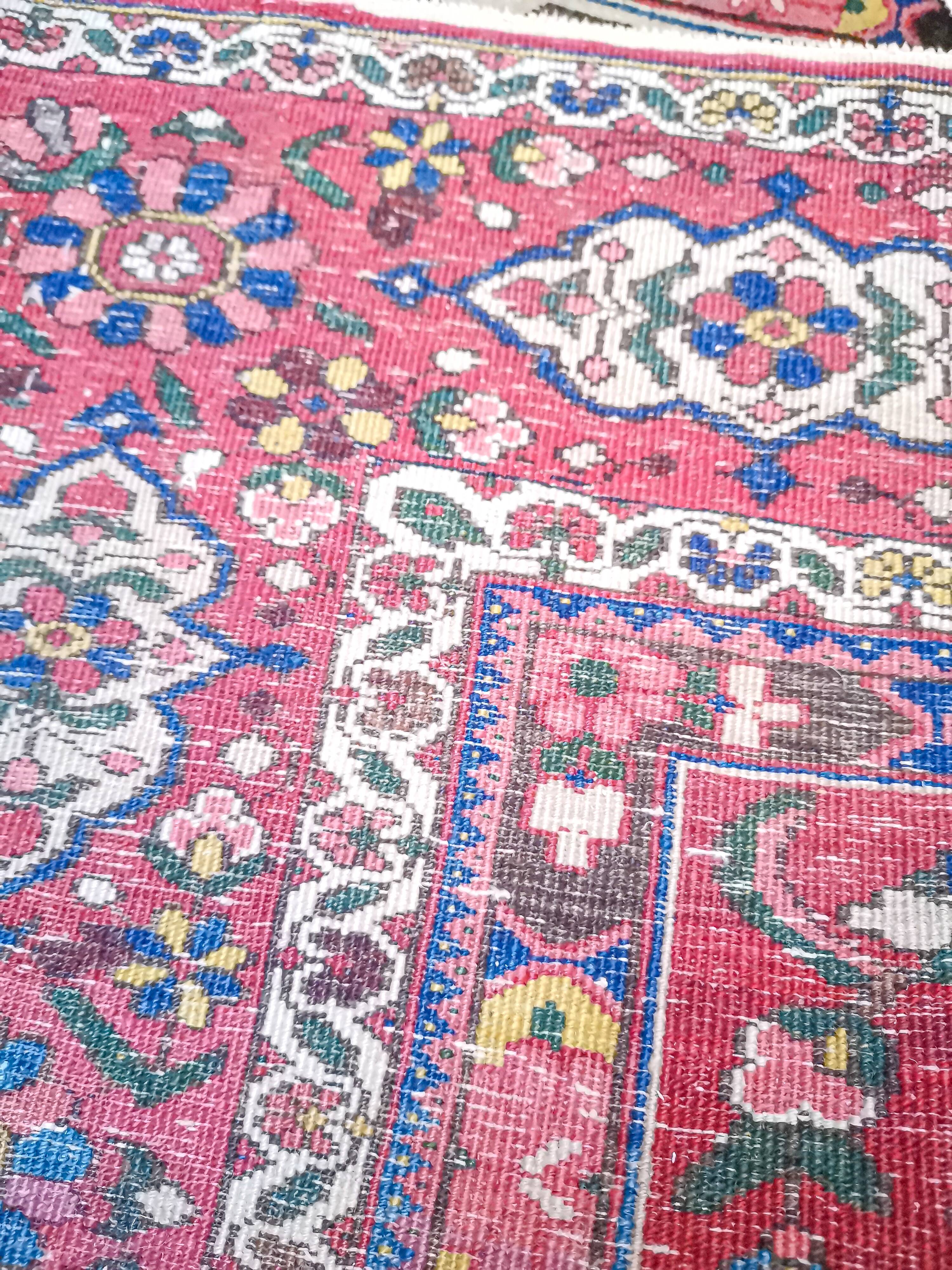 Ancient handmade Persian handmade boktiari 2.00 x 1.46 m