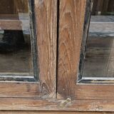 Old Burmese teak display case