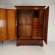 High-quality late 19th-century mahogany wardrobe by H. Pander & Zonen