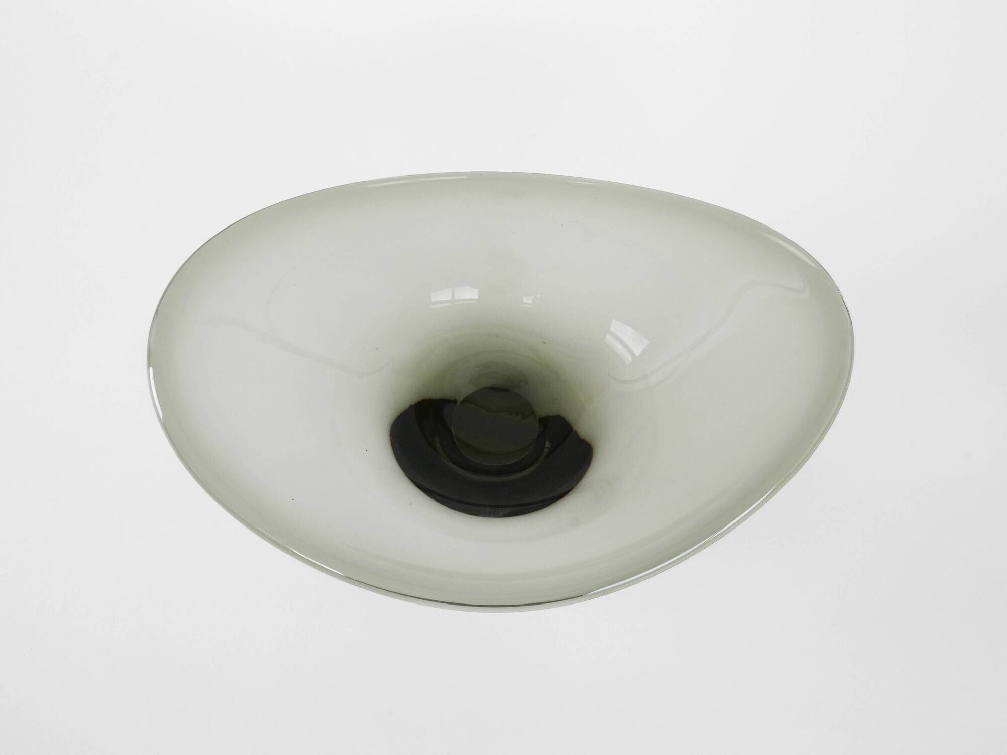 Selandia platter, Danish design, 1950s, manufacturer: Holmegaard, designer: