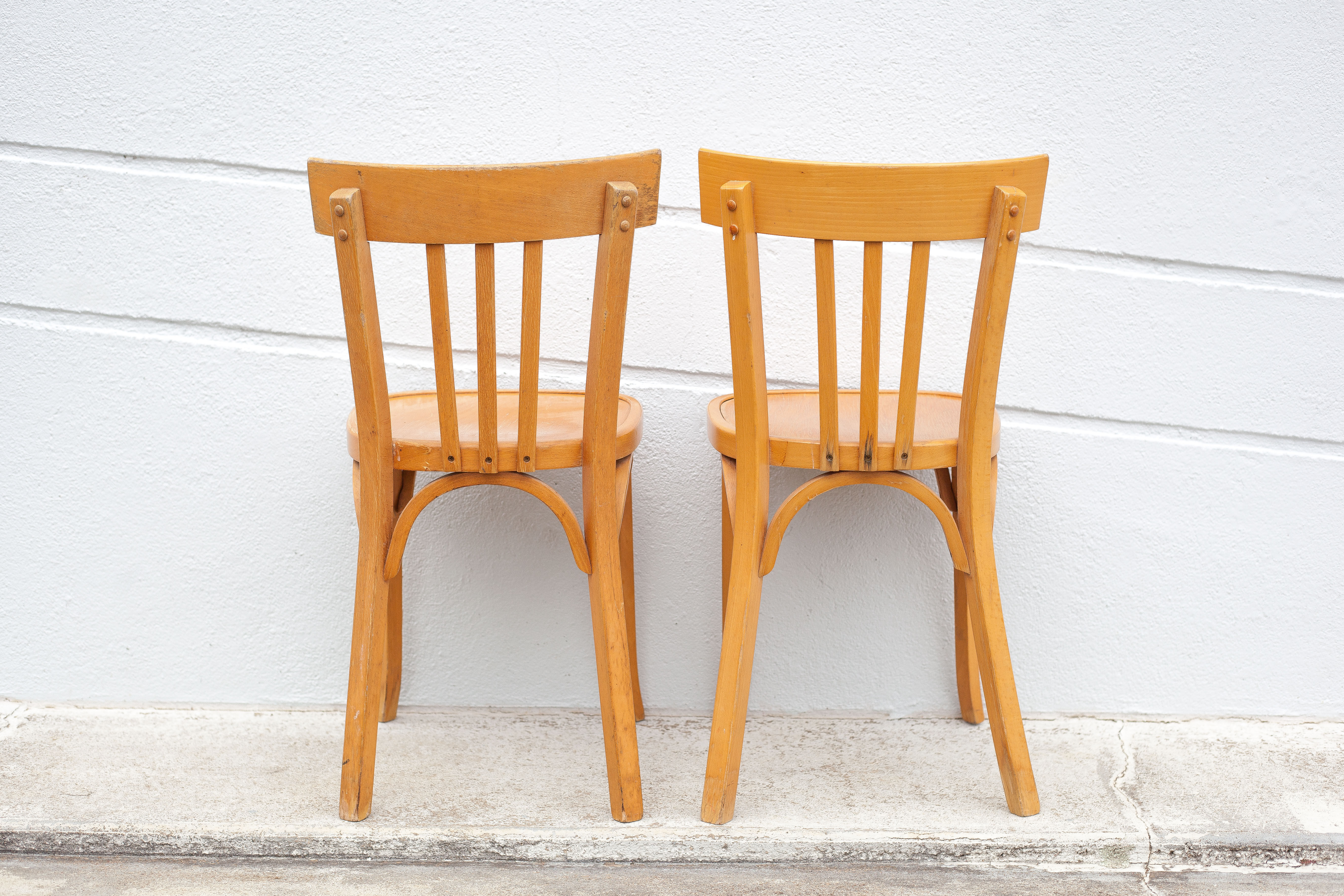 Pair of Baumann chairs