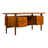 Danish teak desk by Kai Kristiansen for FM Møbler, 1960s
