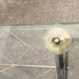 Door table revised glass and metal 50/60