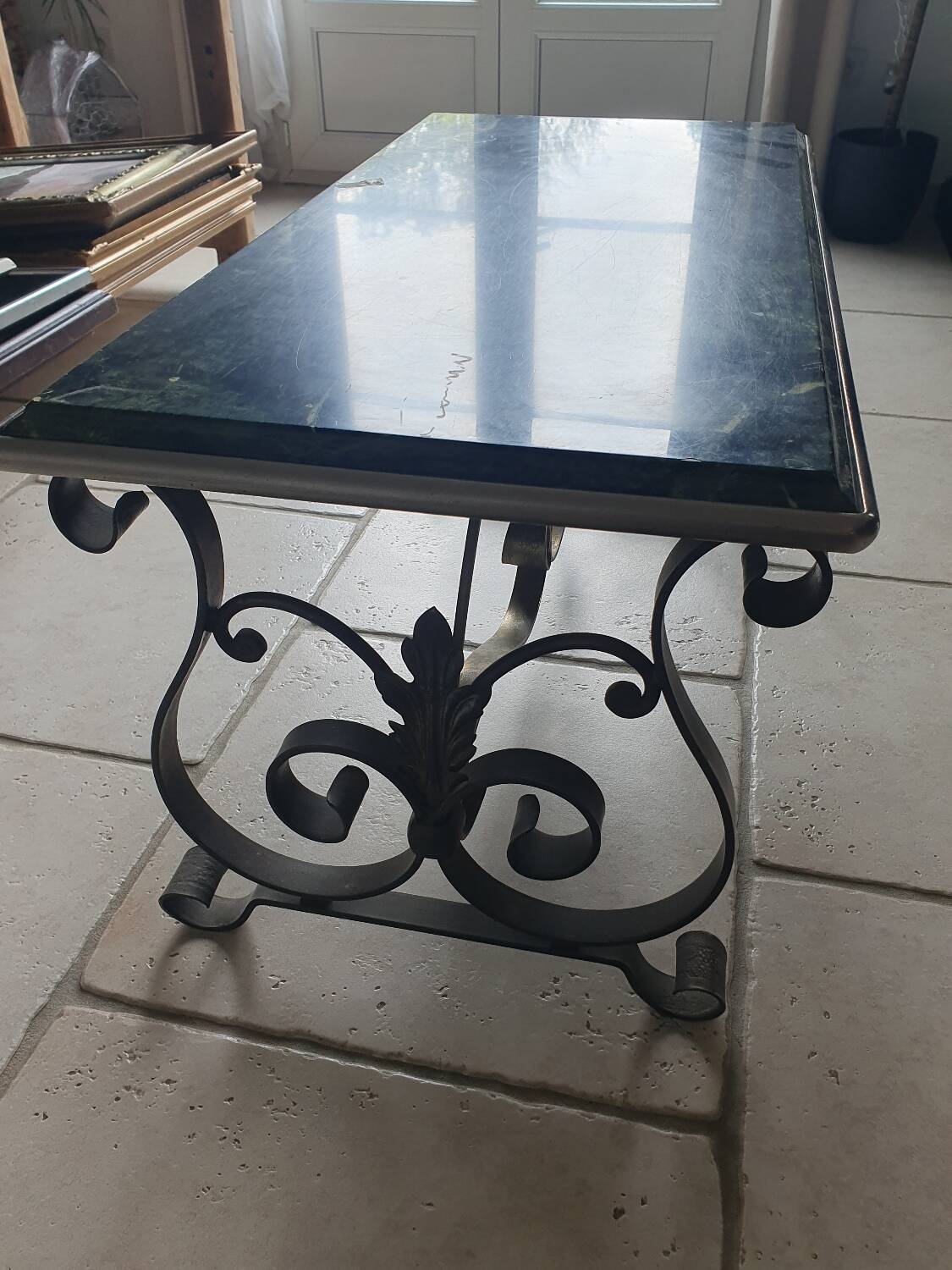 Gilbert Poillerat coffee table