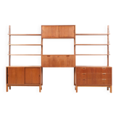Étagère modulable vintage en teck Sven Ellekaer modulable