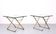 Superbes tables d'appoint Peter Ghyczy des années 1970, Hollande