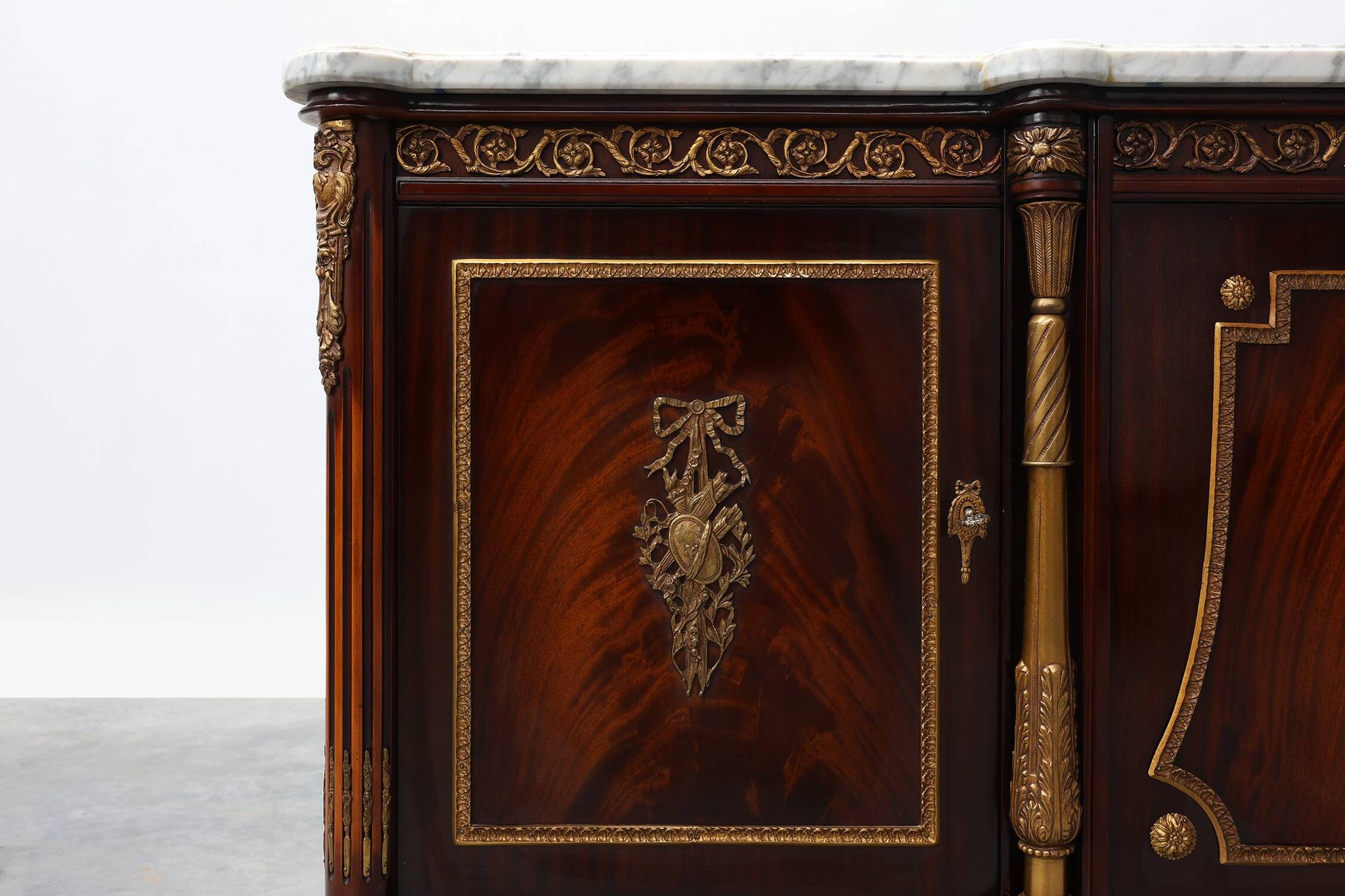 High Quality 20th Century Louis XVI style Mahogany sideboard by E.P. Ehalt