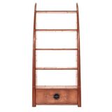Copper bookcase vintage style home decor furniture