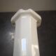 Old white porcelain bathroom wall light art deco 1930 opaline tulip