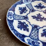 Assiette delft en porcelaine bleue