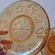 Small coloured glass plates Vereco