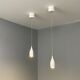Pair of Drop Duo LED pendant lights by Jürgen Glauner for LDM, Germany, 2010s