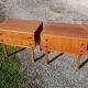 Paire de chevets vintage