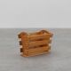 Mid-century Magazine Rack in full oak, France 1960s