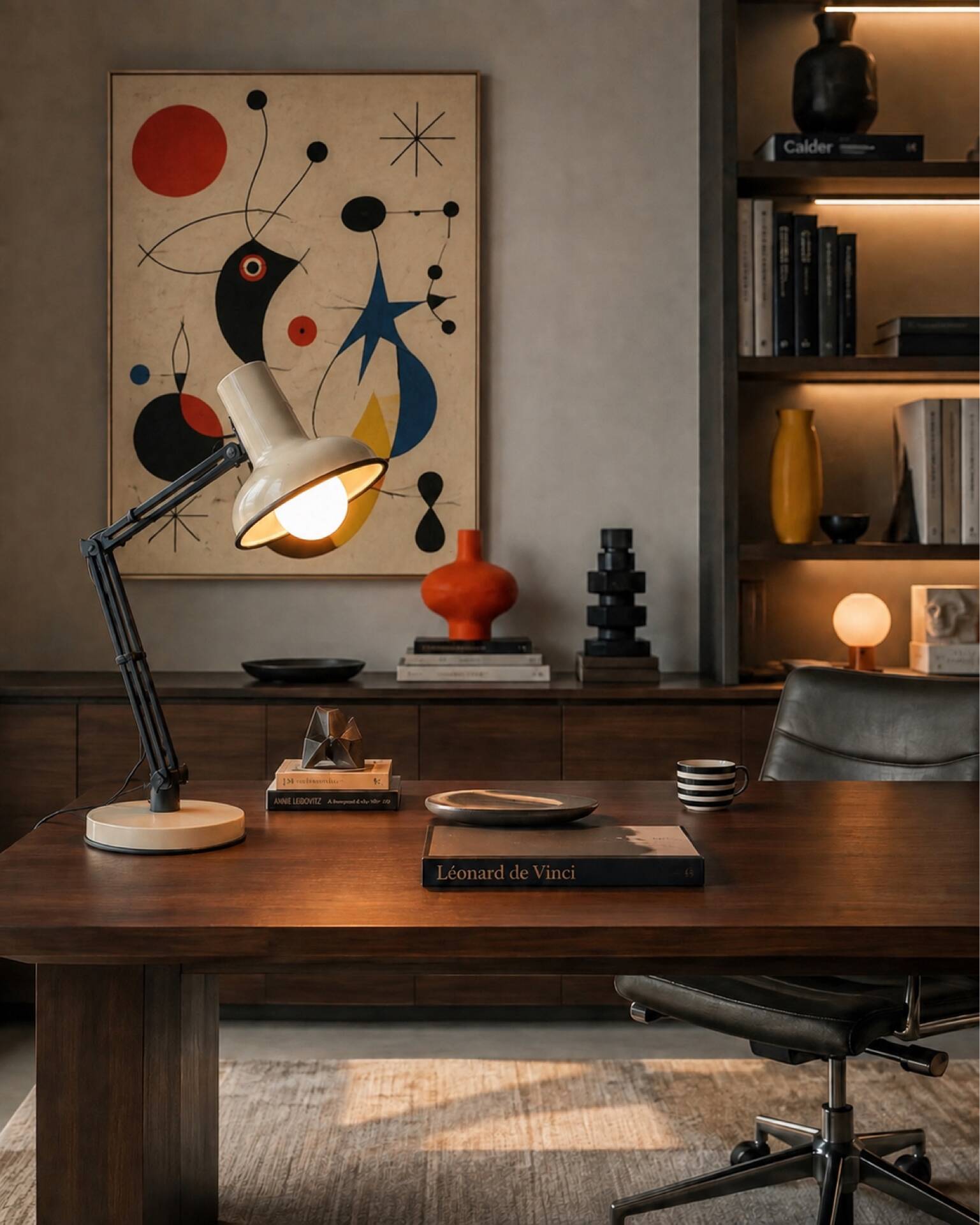 Hustadt Leuchten articulated desk lamp 1970