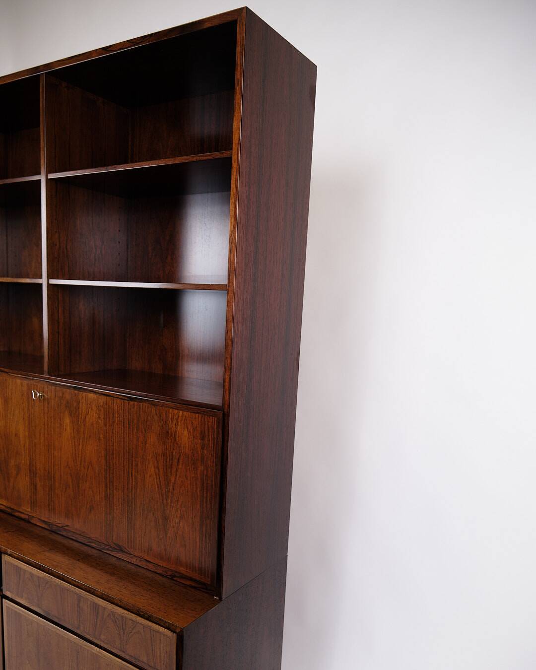 Bookcase/secretary - rosewood - Danish design - Omann Junior - 1960s