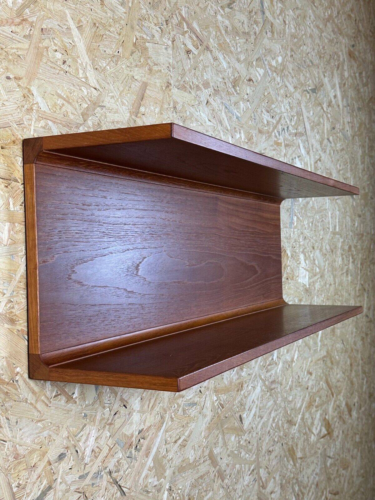 60s 70s étagère murale en teck Pedersen & Hansen Viby J. Denmark Design
