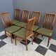 6 Teak dining chairs by Kai Kristiansen for Schou Andersen Denmark