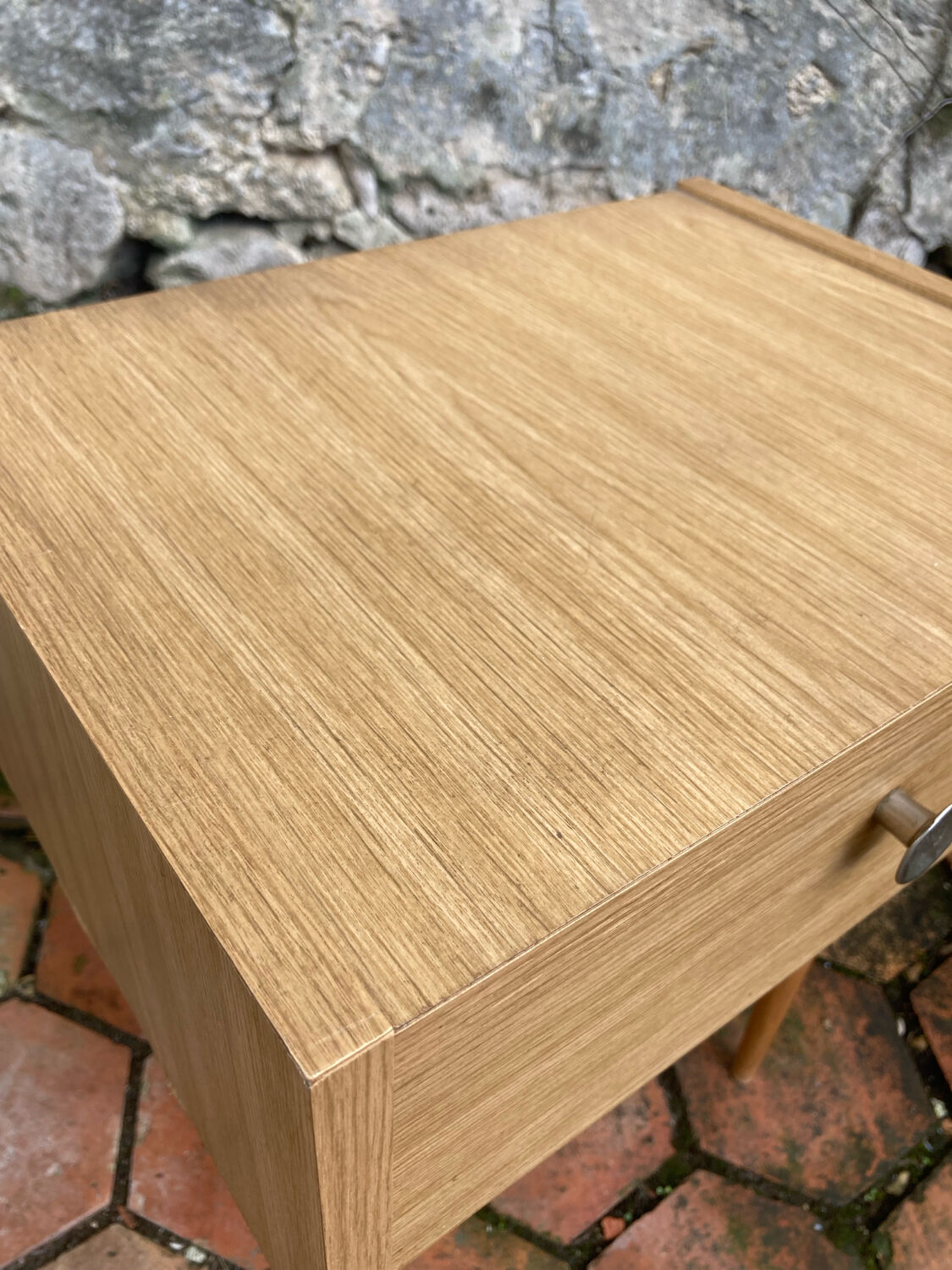 Pair of vintage bedside tables