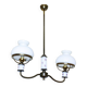Vintage double ceiling light oil lamp style Lighting