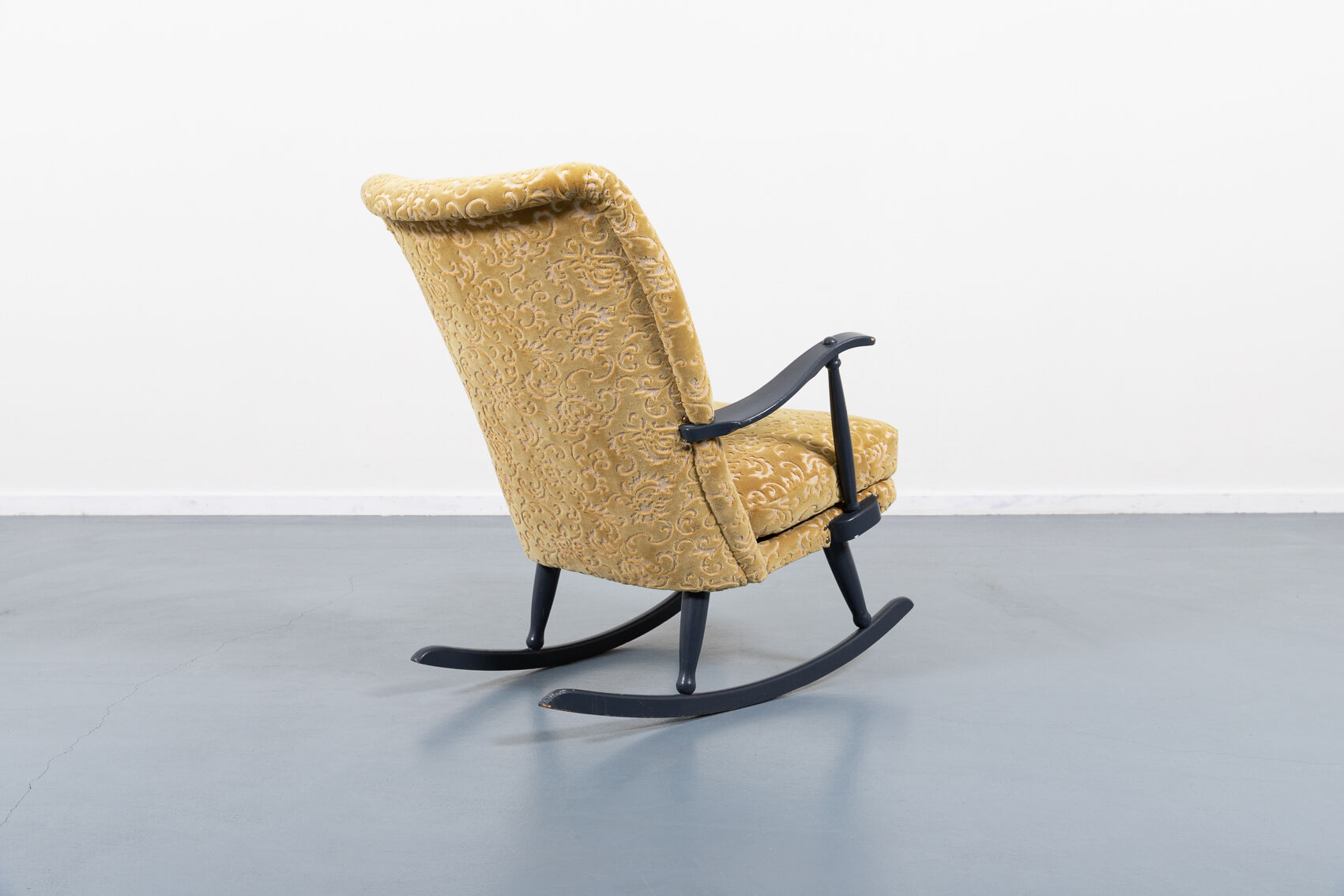 Mid-century Swedish rocking chair from the 1950s