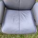 Stressless City armchair with footrest/ottoman, grey