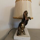 Table lamp '' metal horse ''