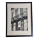 Rémy Duval – Parisian balcony, photoengraving from 1946 – Framed under glass