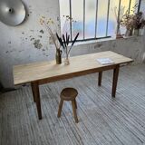 Pine and oak farmhouse table 2m