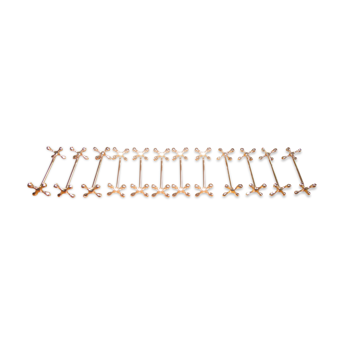 12 silver metal knife holder wmf
