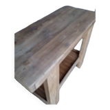 Workbench 119cm old solid wood