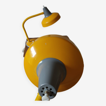 Yellow vintage lamp