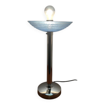 Vintage Art Deco lamp signed Ferdinand Solène Paris France.