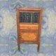 Fake book bedside table with doors