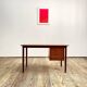 Danish mid-century modern teak writing desk by Arne Vodder, 1960s