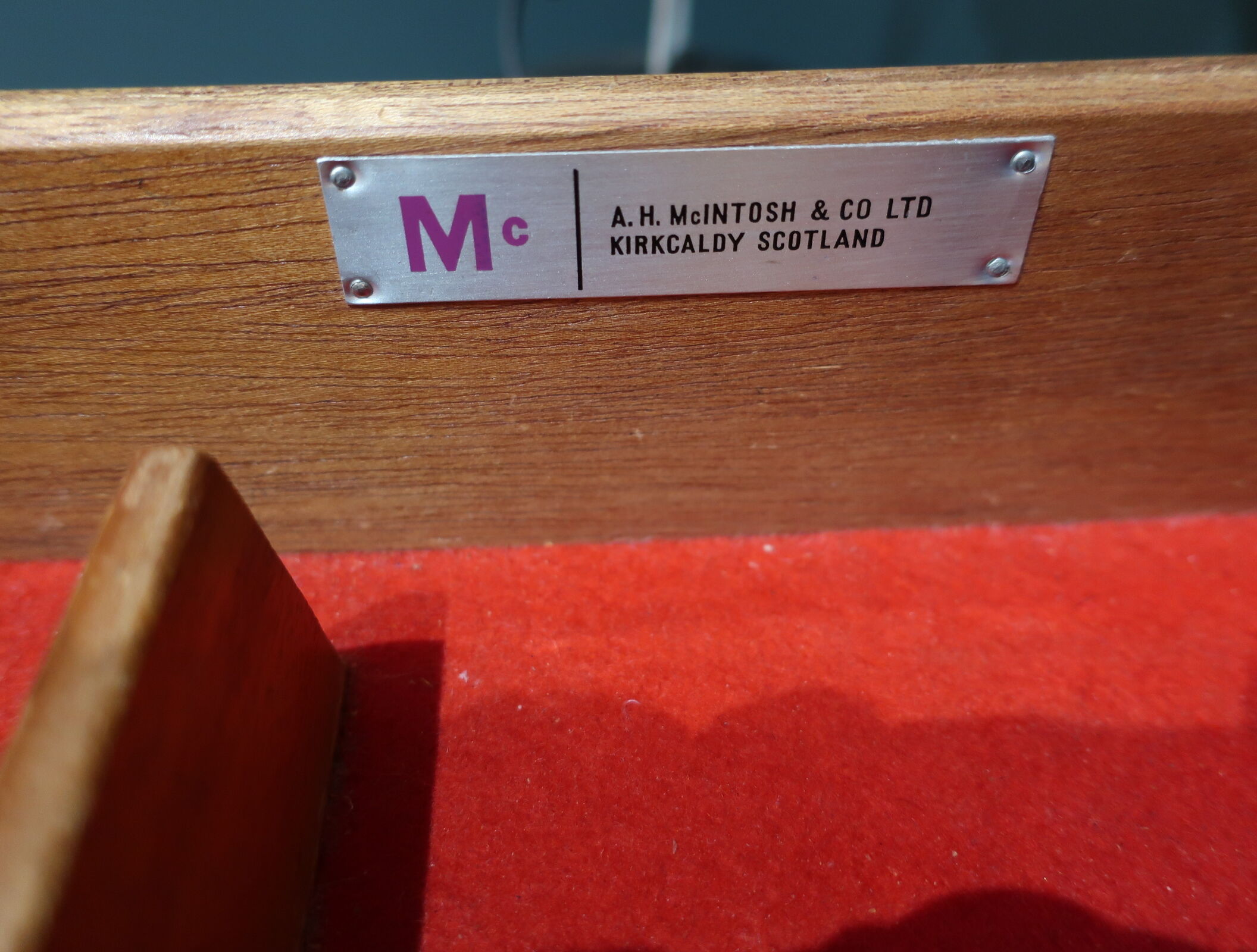 Mcintosh teak sideboard from the 1960s